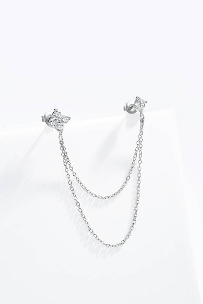 Boucles d'oreille en acier inoxydable 124AQ571
