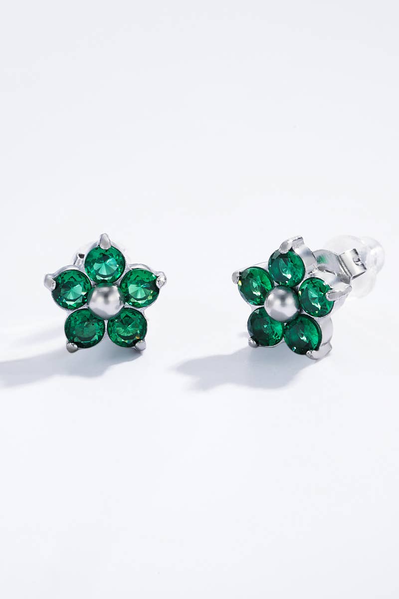 Boucles d'oreilles en acier inoxydable 124AQ342