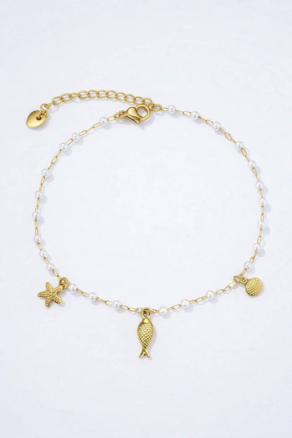 Stainless steel anklet 624RX38