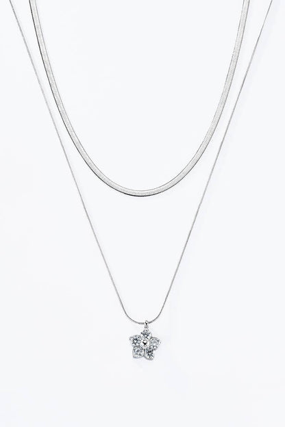 Stainless steel chain necklace 224AQ236