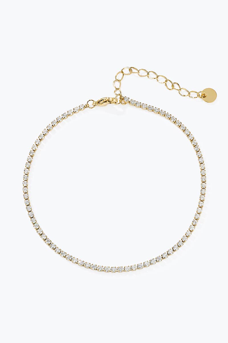 Stainless steel ankle chains 624AQ74