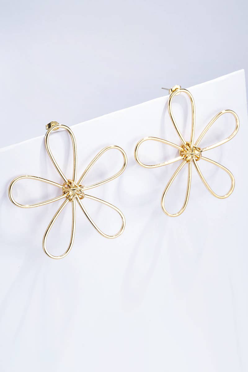 Stainless steel earrings 124RX83