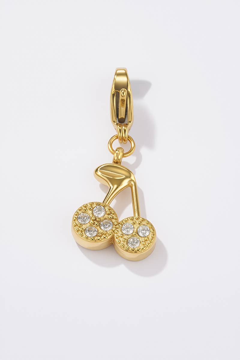 Stainless steel charm CHARM112AQ