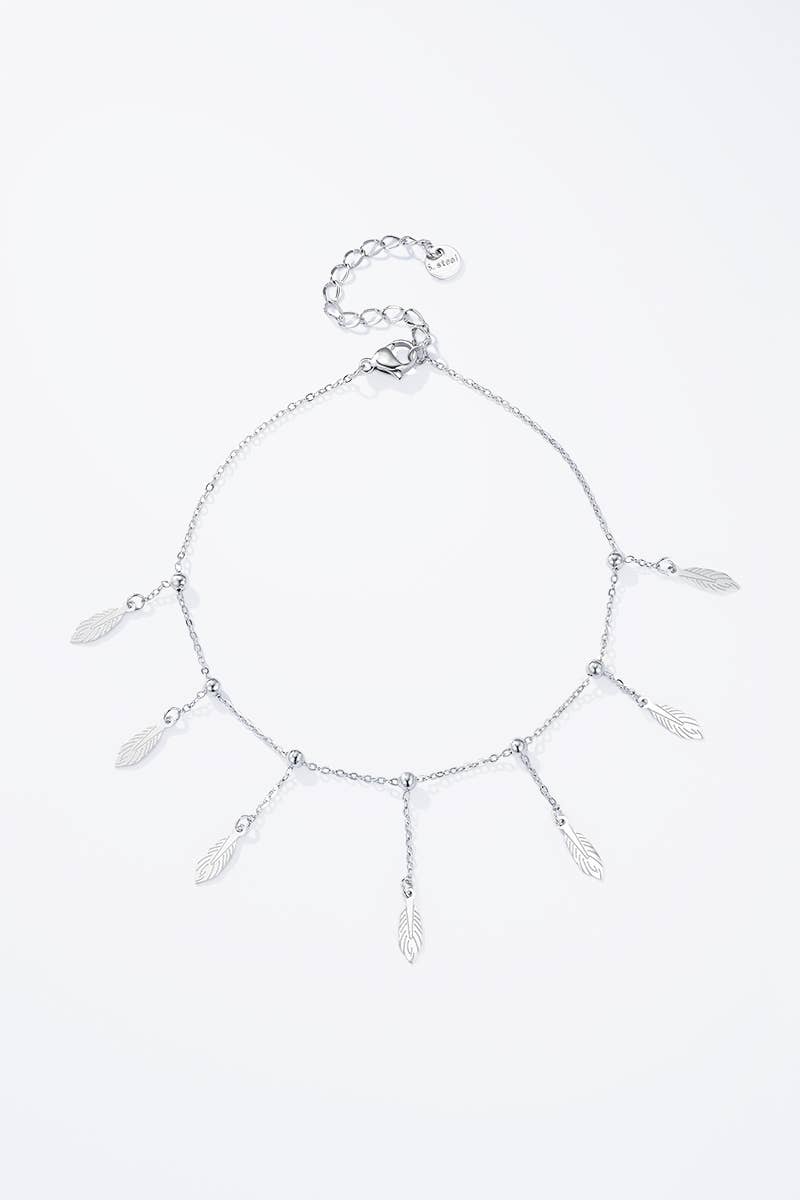 Stainless steel ankle chains 624AQ51