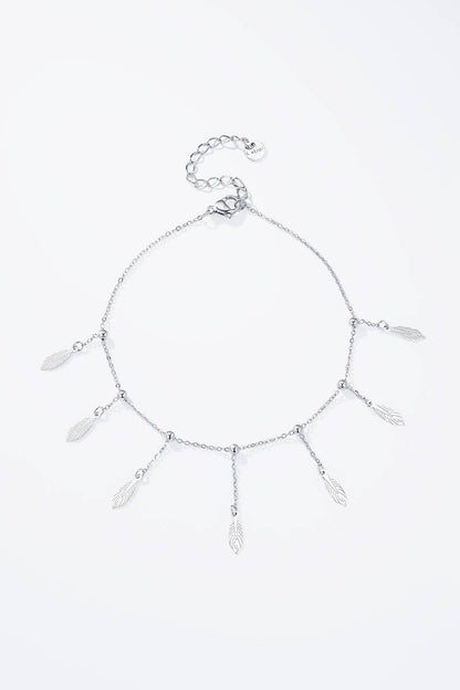 Stainless steel ankle chains 624AQ51