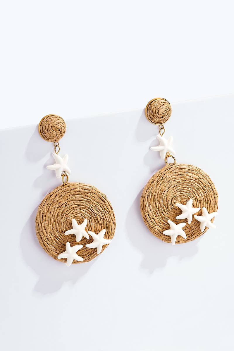Stainless steel stud earrings 124NN19