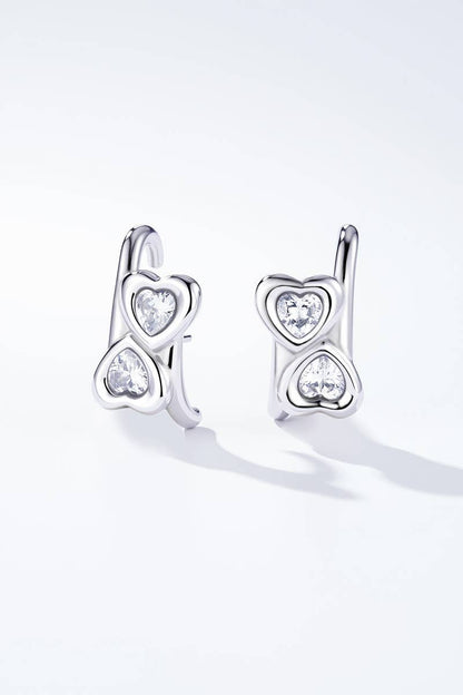 Stainless steel earrings 124AQ559