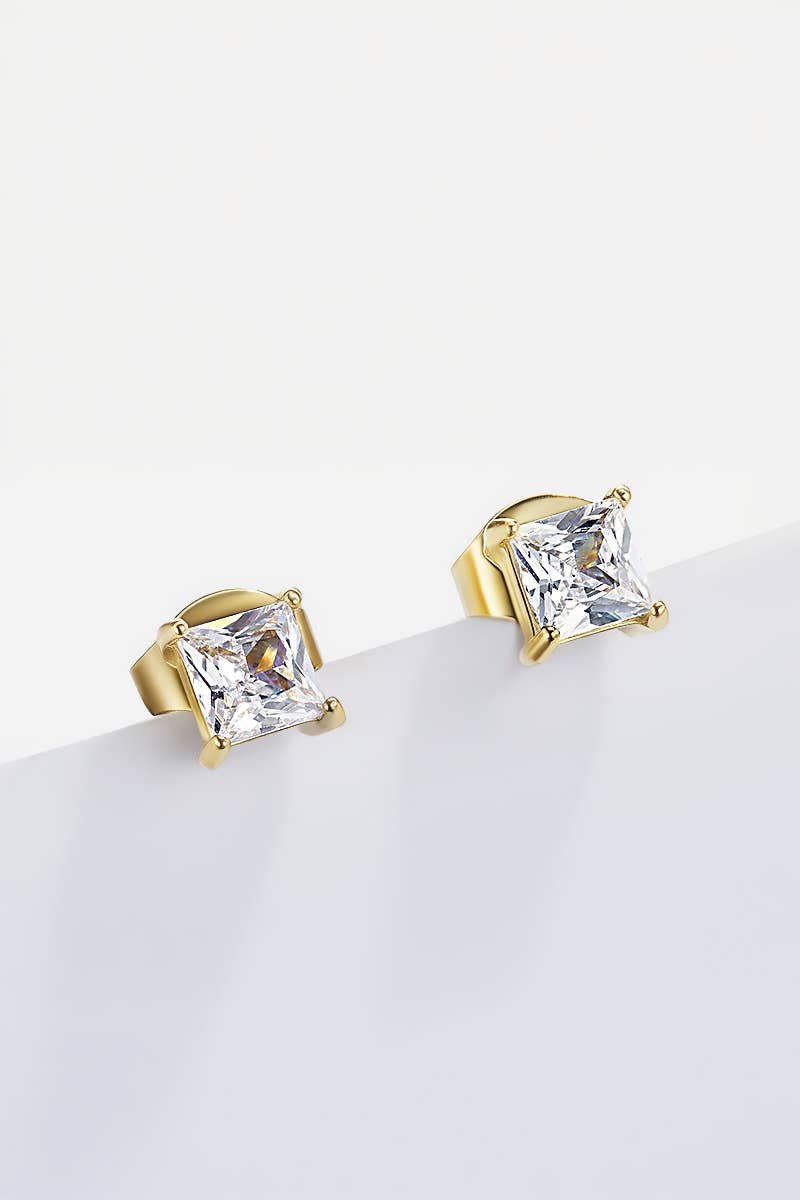 Stainless steel earrings 124RX149