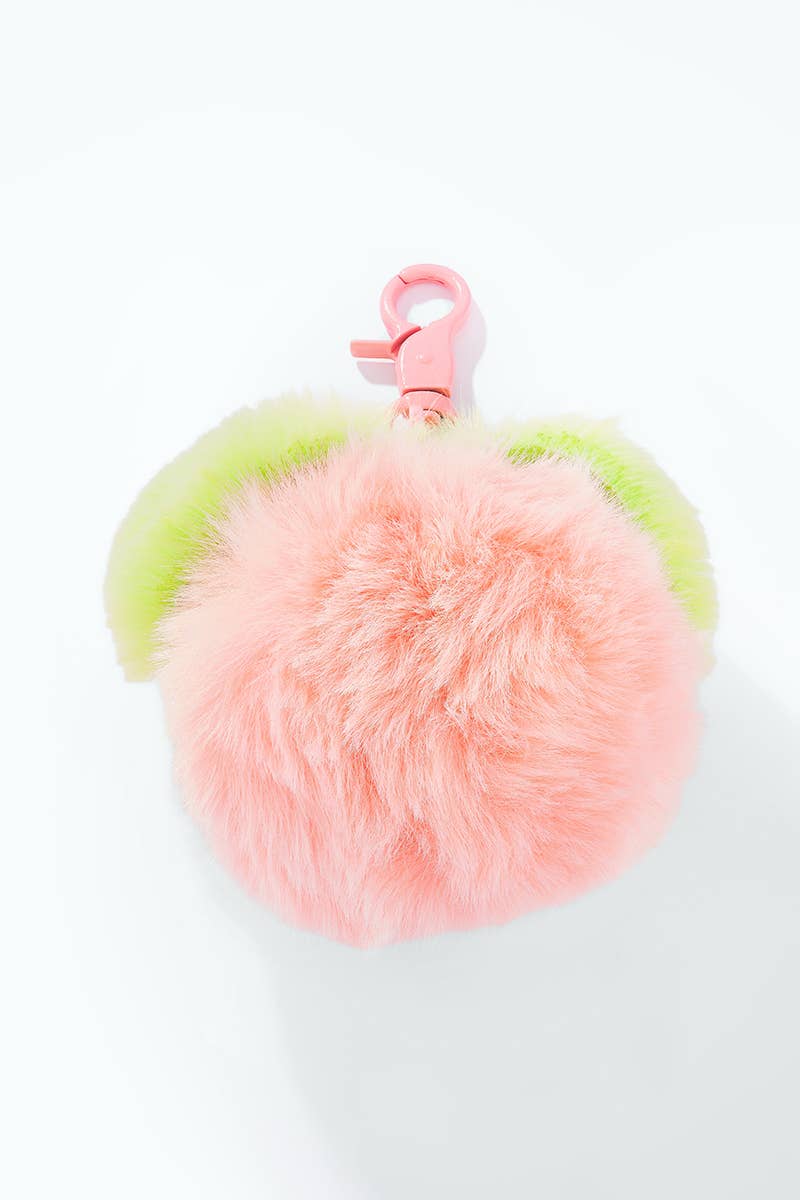 Grigri de sac Pêche en fausse fourrure PC002YJ