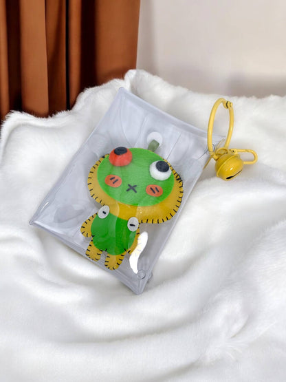 Porte-clé peluche avec clochette JSG37