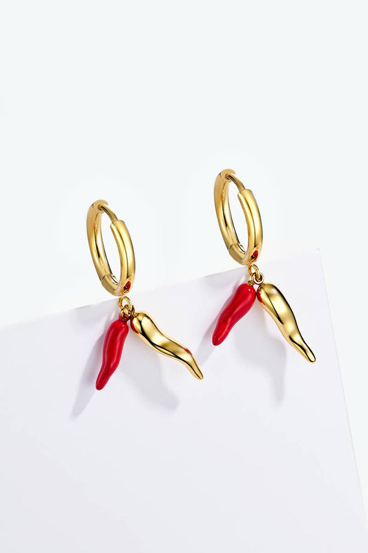 Stainless steel earrings 124AQ580