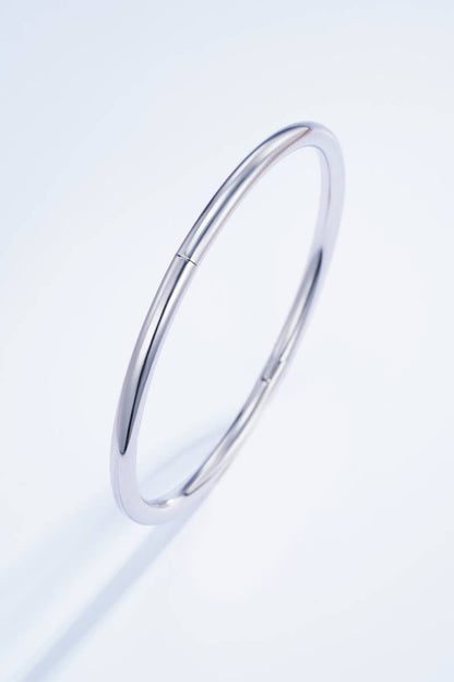 Bracelet jonc en acier inoxydable 324AQ36