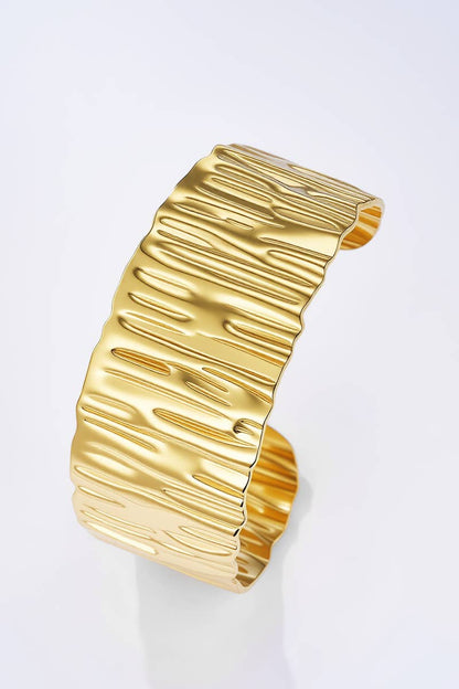 Stainless steel bangle bracelet 324AQ300