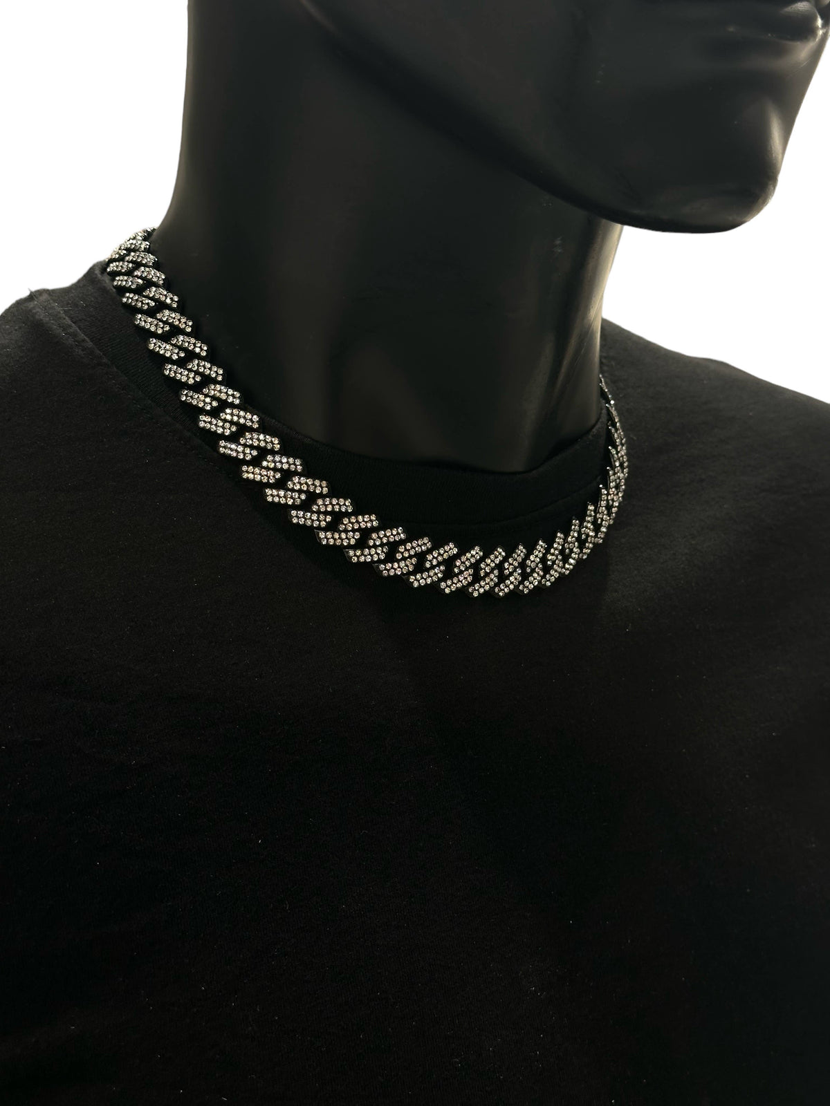 Collier en acier inoxydable 2K161718-SMALL