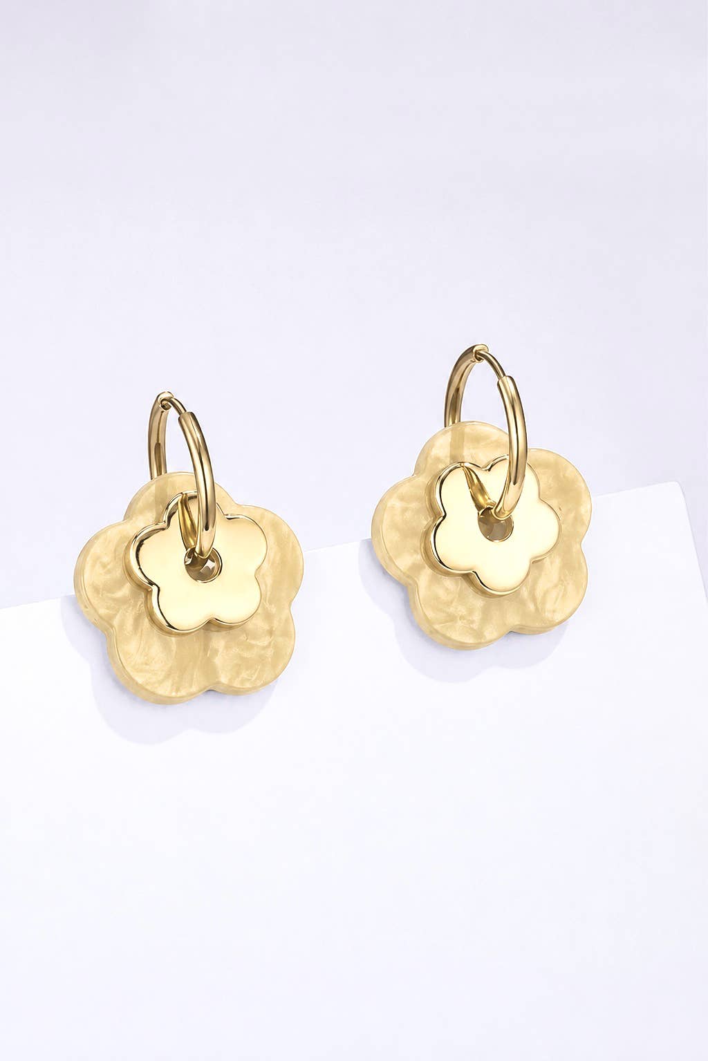 Stainless steel earrings 124RX355