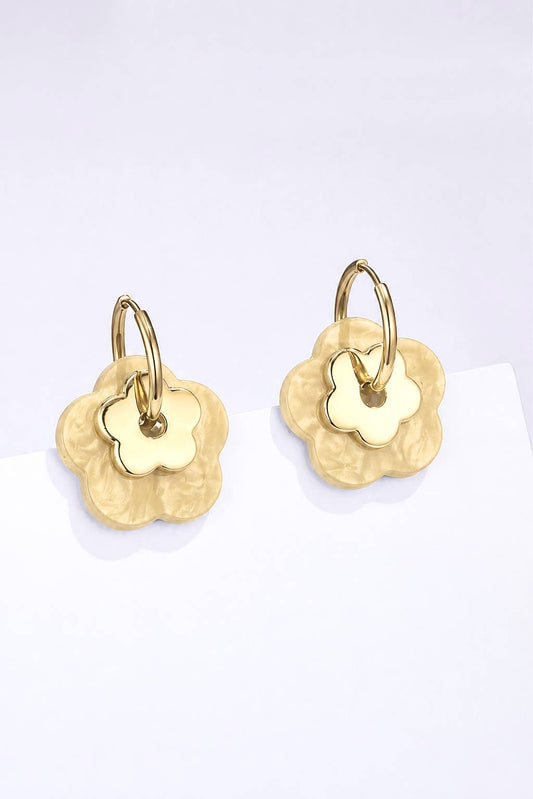 Stainless steel earrings 124RX355