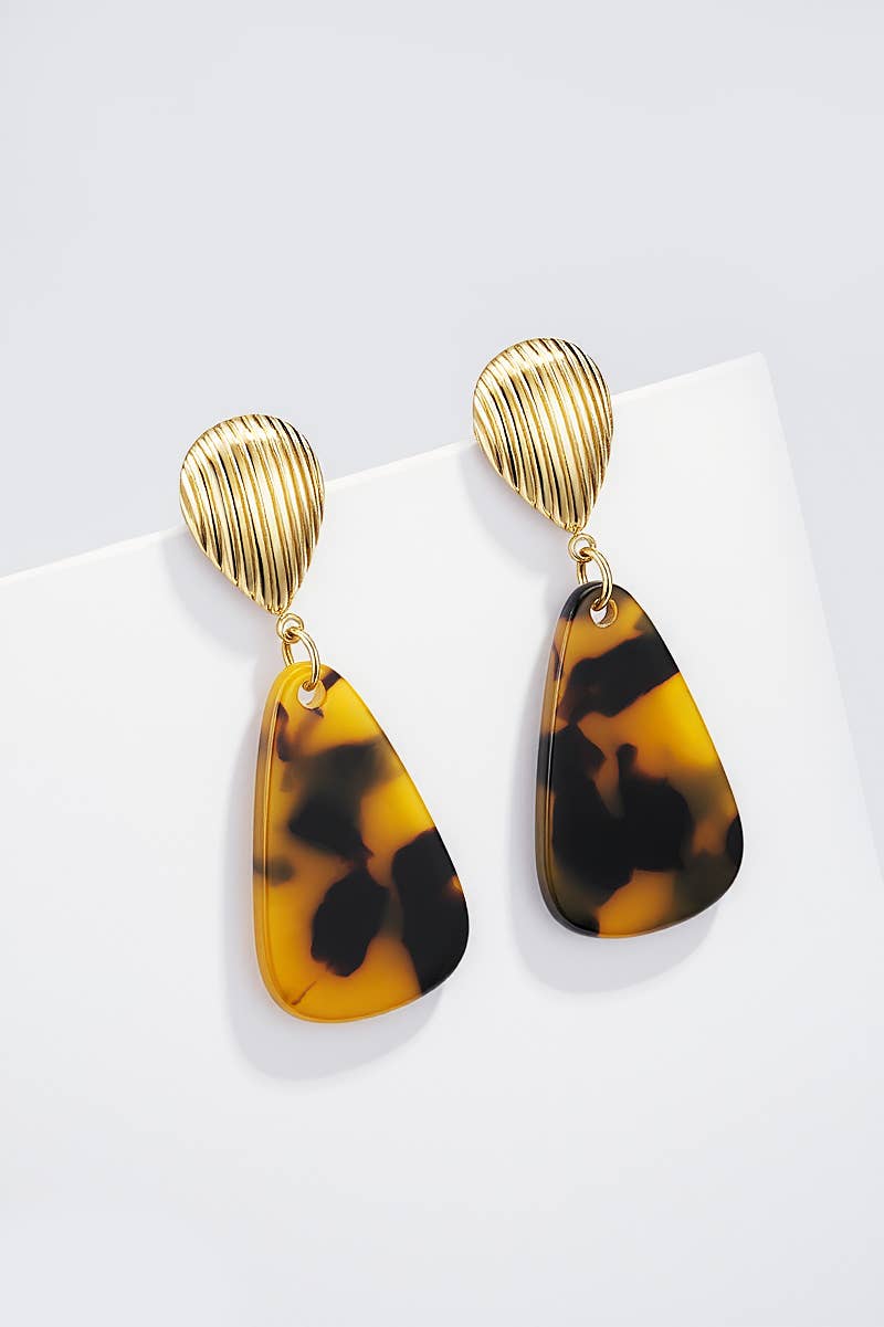 Stainless steel earrings 124RX183