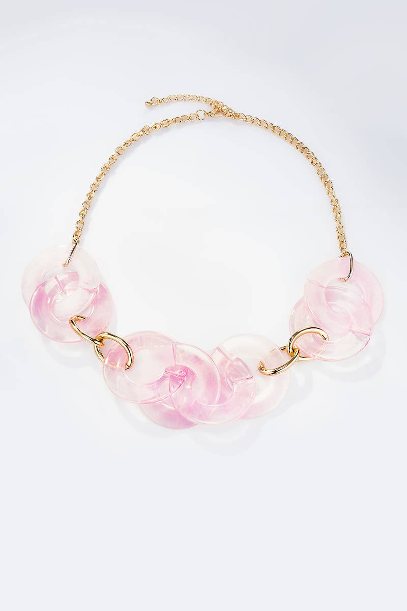 Resin necklace 2WY04