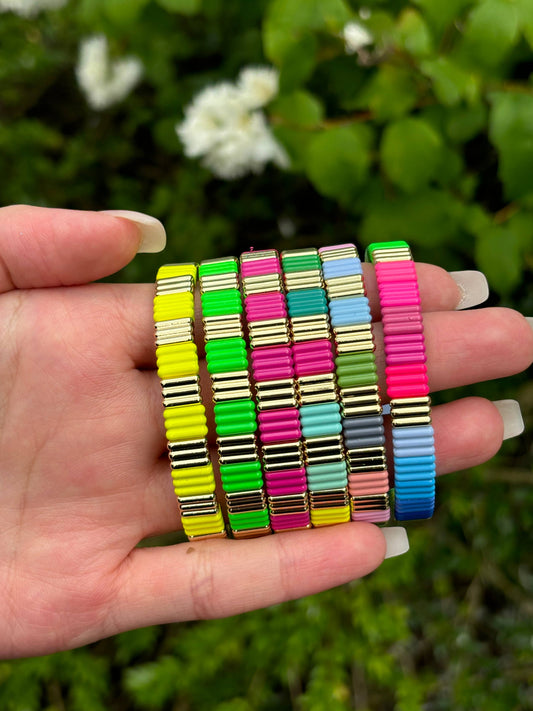 Colorful elastic bracelets 324CP14