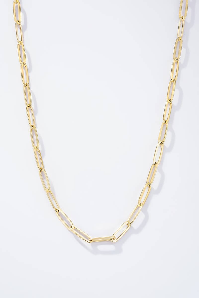 Stainless steel charm necklace 224CA55