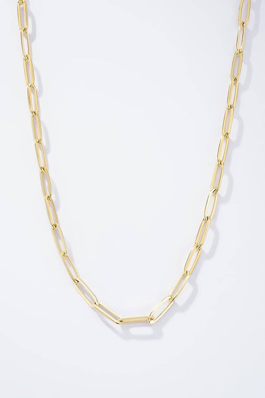 Stainless steel charm necklace 224CA55