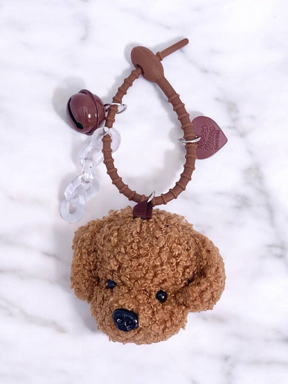 Grigri de sac et porte-clé chien avec clochette PC07