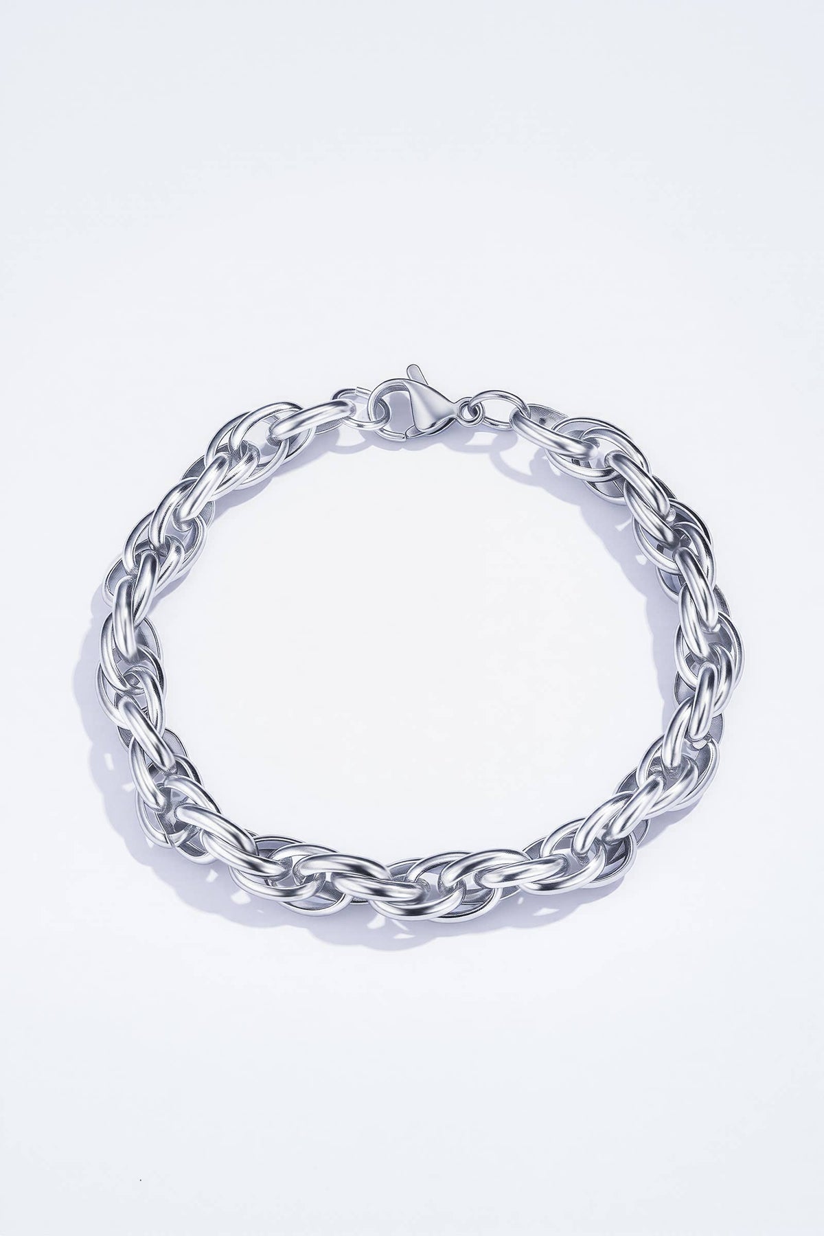 Bracelet 20cm en acier inoxydable 324OP66