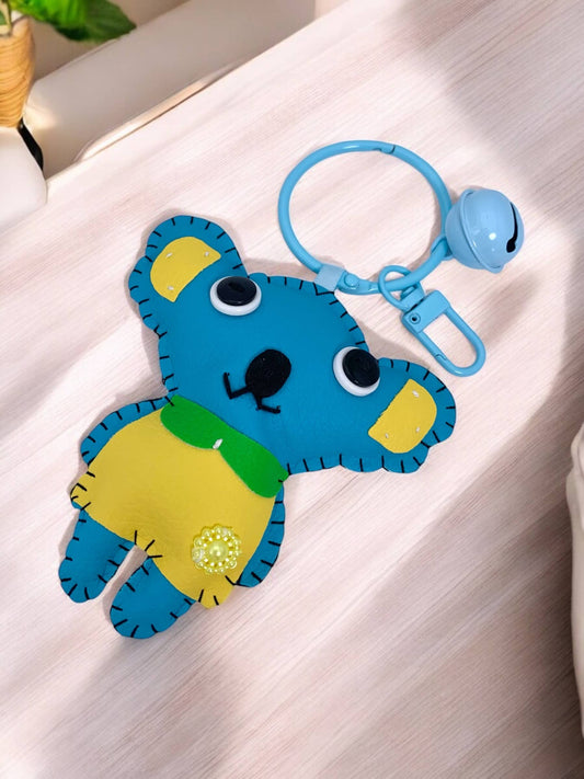 Porte-clé peluche avec clochette JSG40