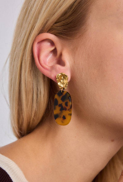 Boucles d'oreille en acier inoxydable 124RX182