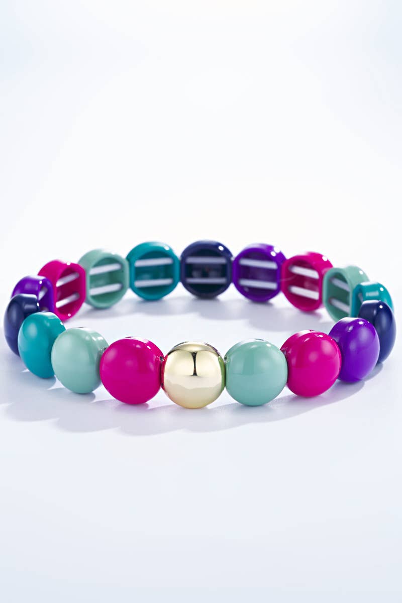 Bracelet colorés avec élastique 324CP04