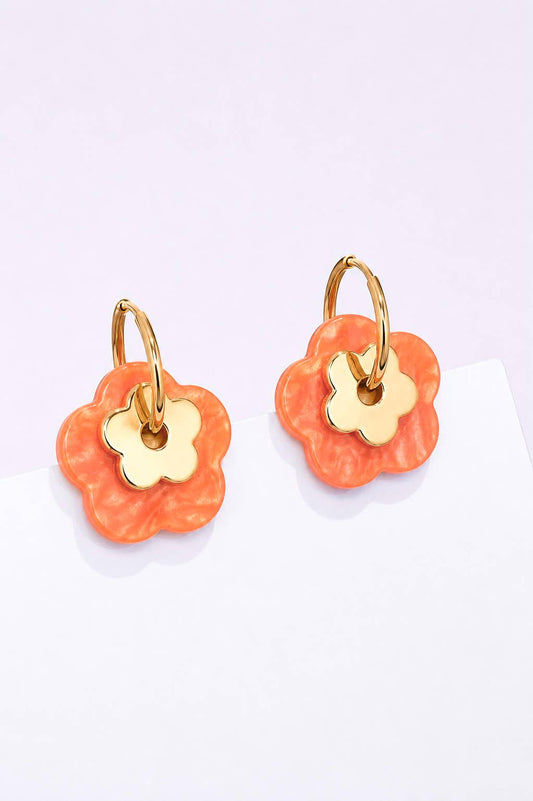 124RX350 stainless steel earrings