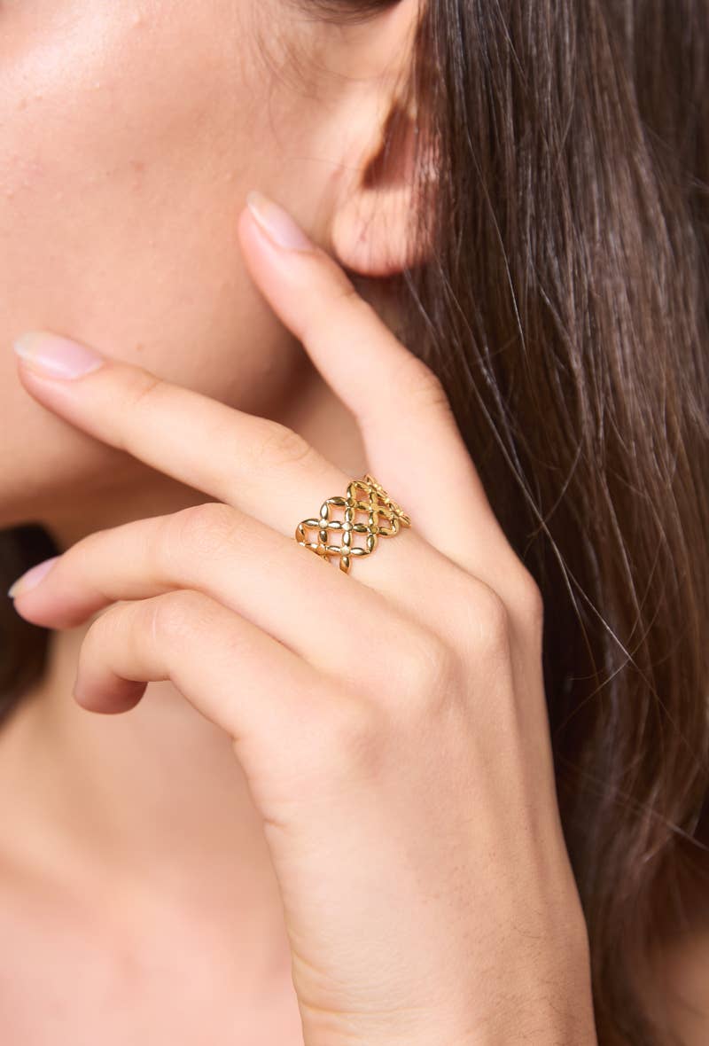 Bague en acier inoxydable 424YC77