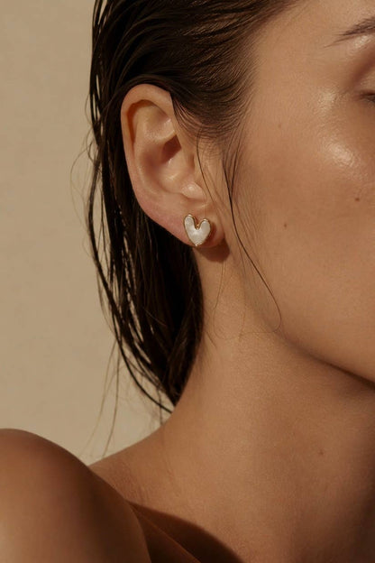 Stainless steel earrings 124AQ646