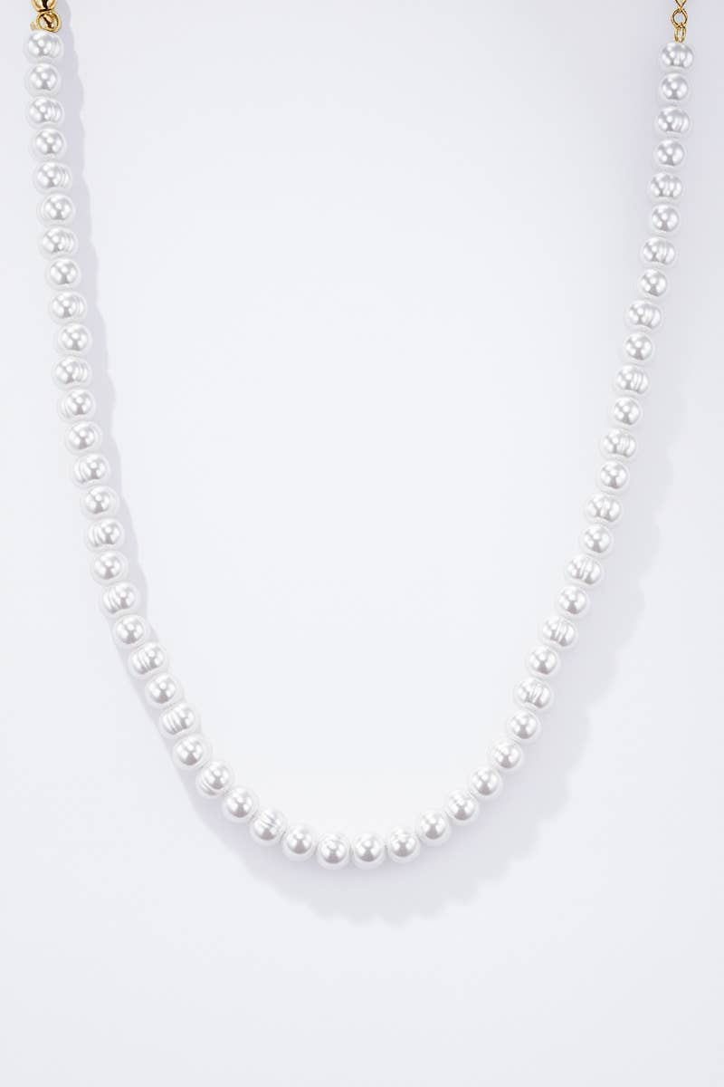 Stainless steel necklace 224CA23