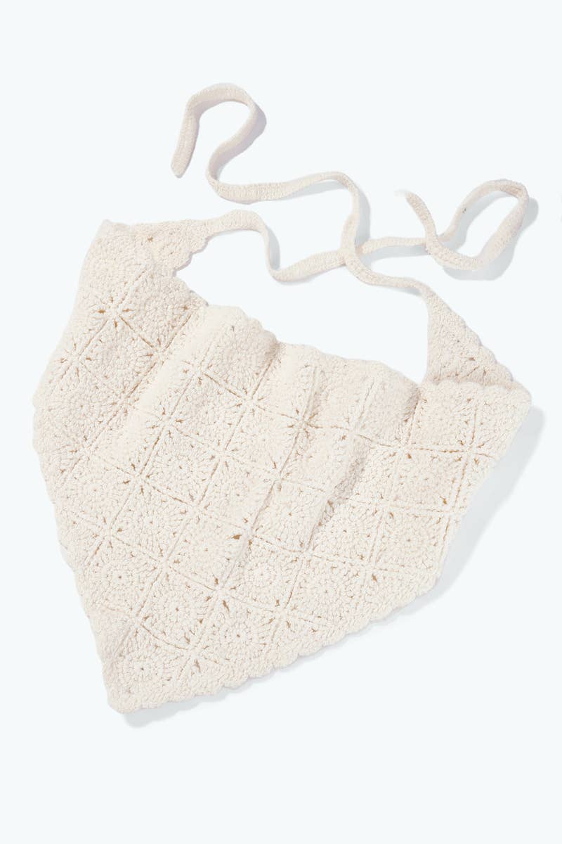 Bandana en crochet ST332HS
