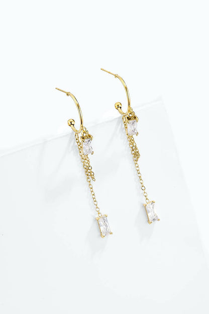 Boucles d'oreille en acier inoxydable 124RX366