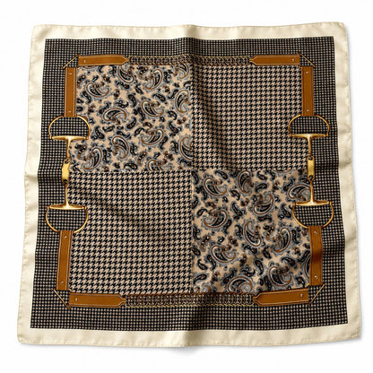 Foulard à motif 70 x 70 cm FL58