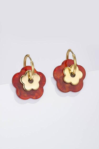 Stainless steel earrings 124RX258