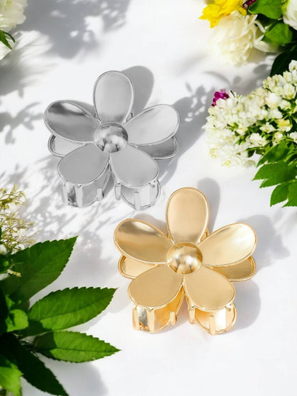 Pince à cheveux en forme de fleur ZE19
