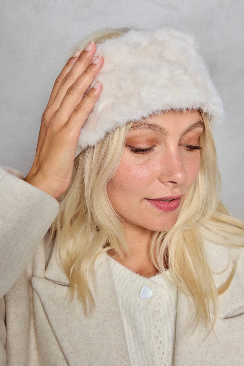 Faux fur headband MJ208SD