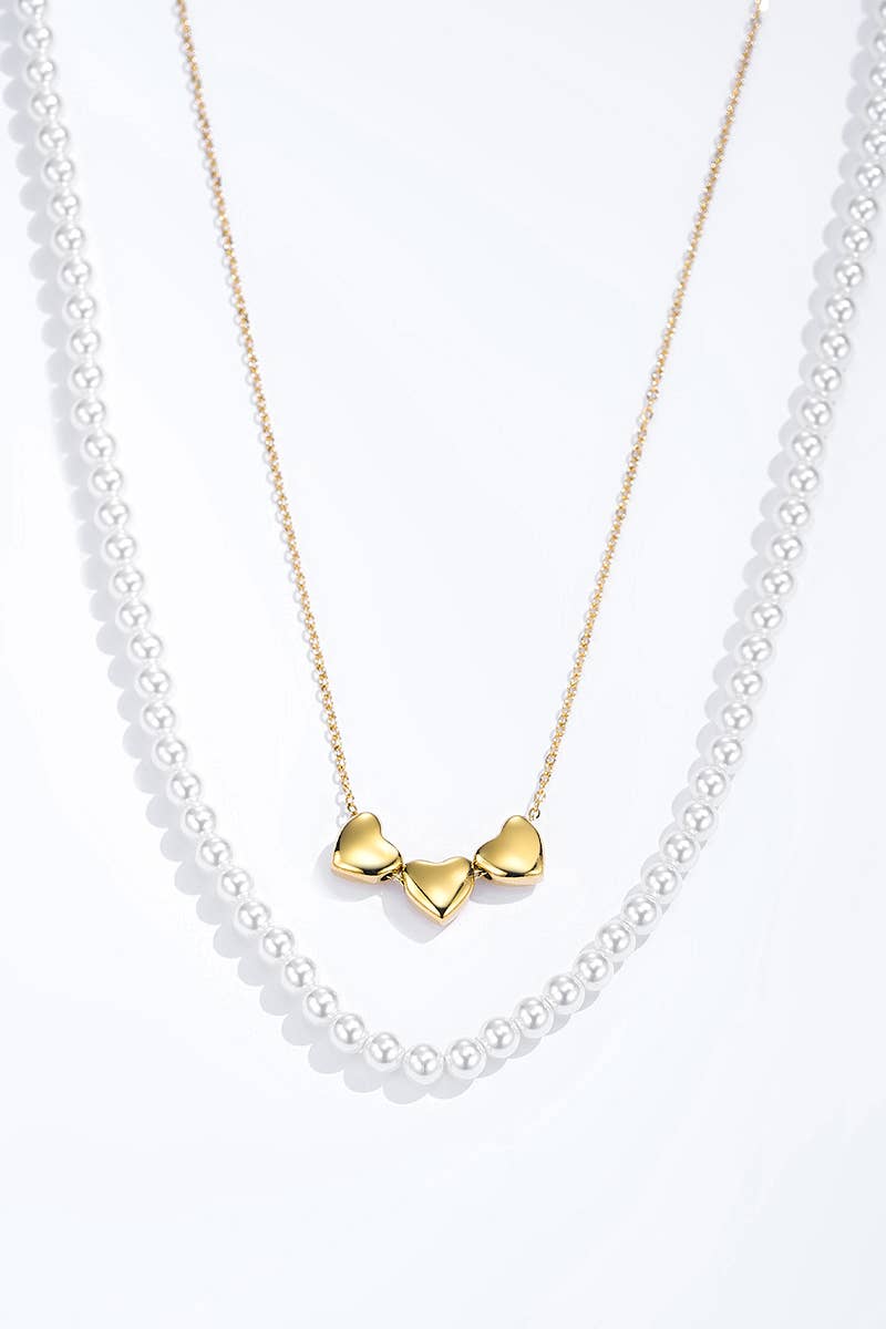 Stainless steel necklace 224AQ133