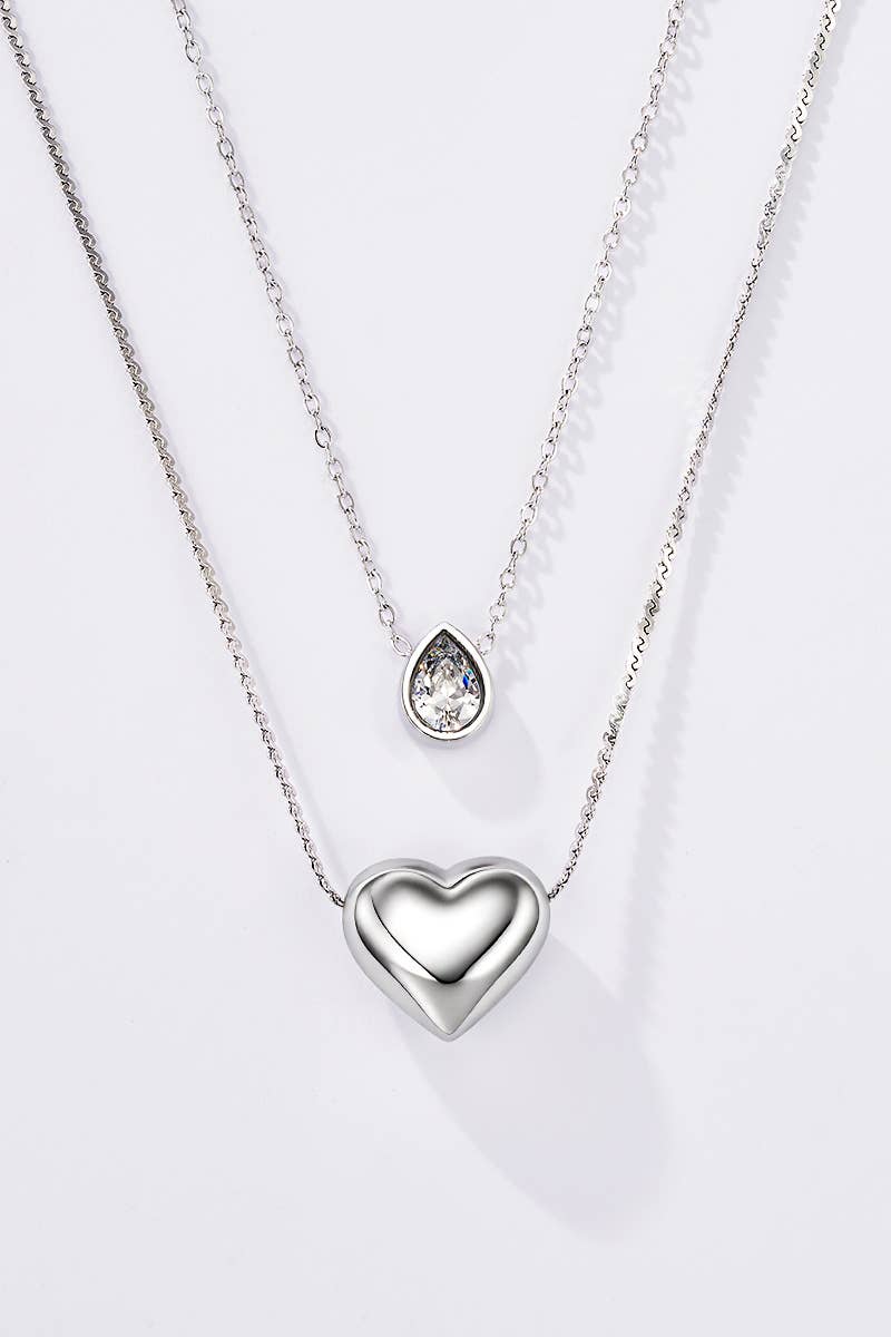 224AQ201 stainless steel necklaces