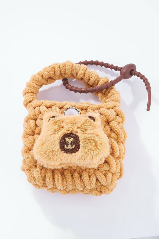 Grigri bag charm Mini crochet bag PC063HZ