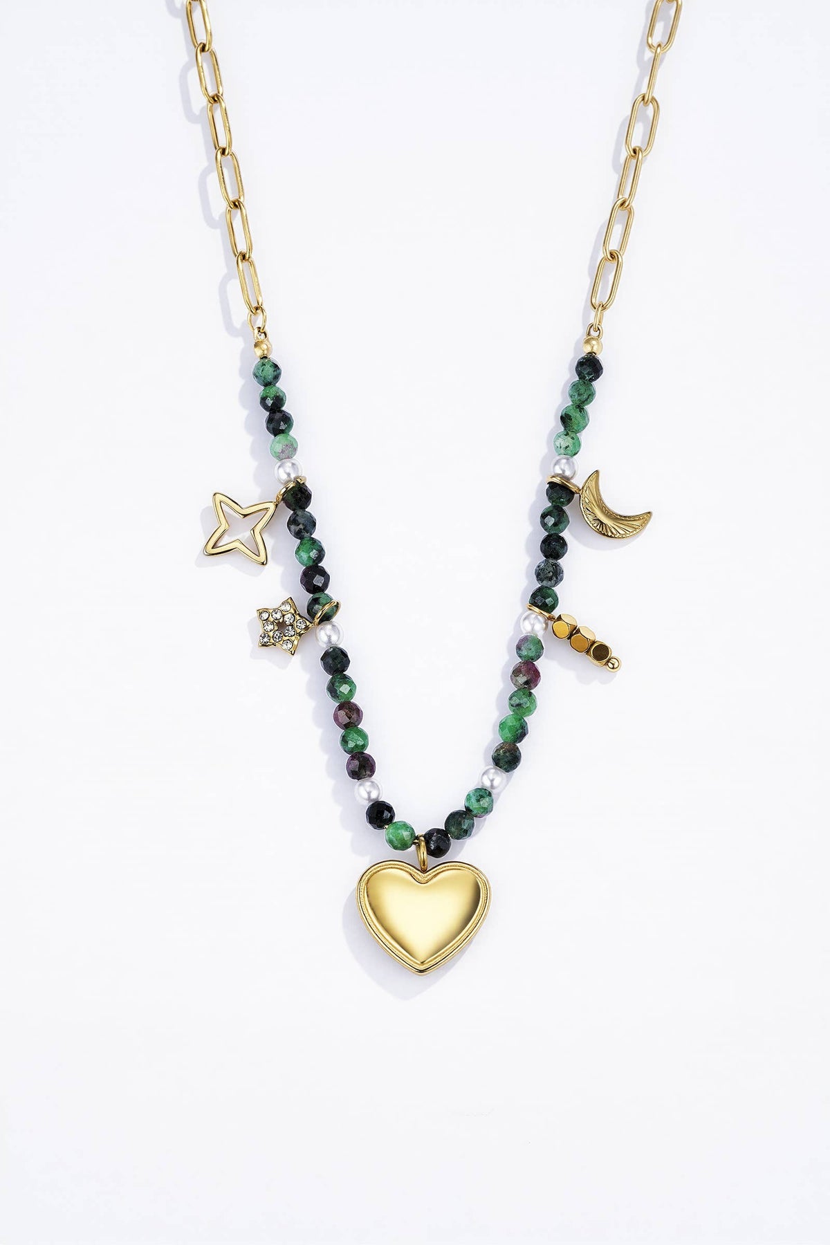 Stainless steel necklace 224CA40
