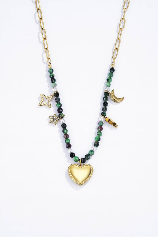 Stainless steel necklace 224CA40