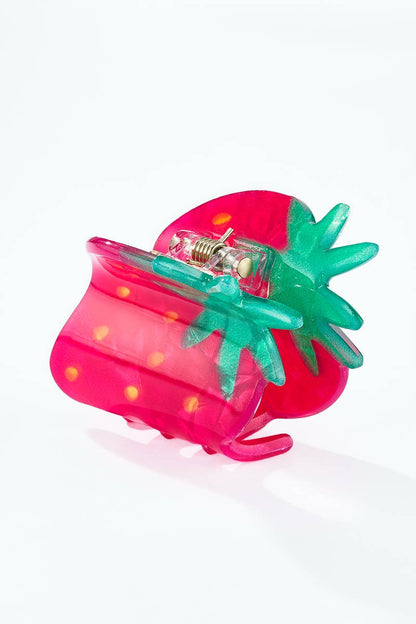 Pearlescent fruit hair clips YH150LY
