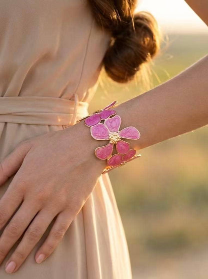 Bracelet jonc en acier inoxydable 324AQ396