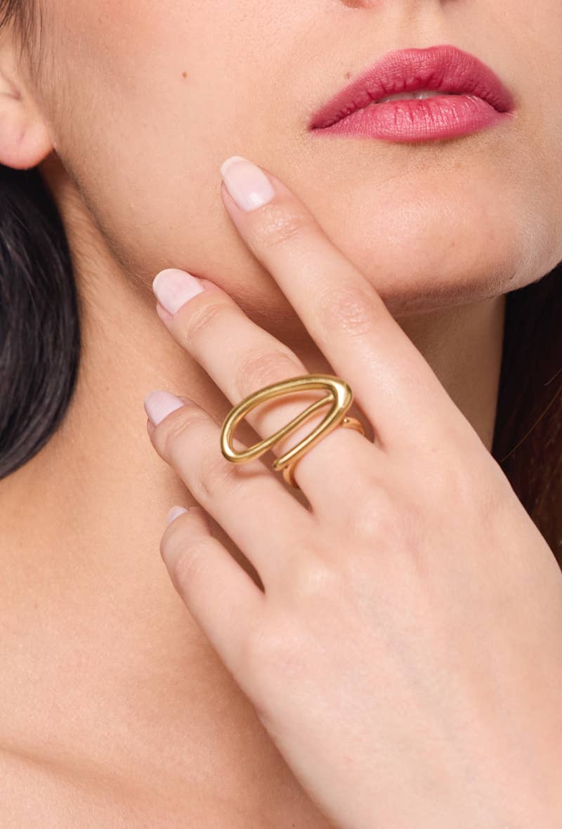 Stainless steel ring 424AQ155