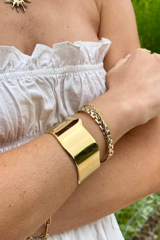 Bracelet jonc en acier inoxydable 324RX112