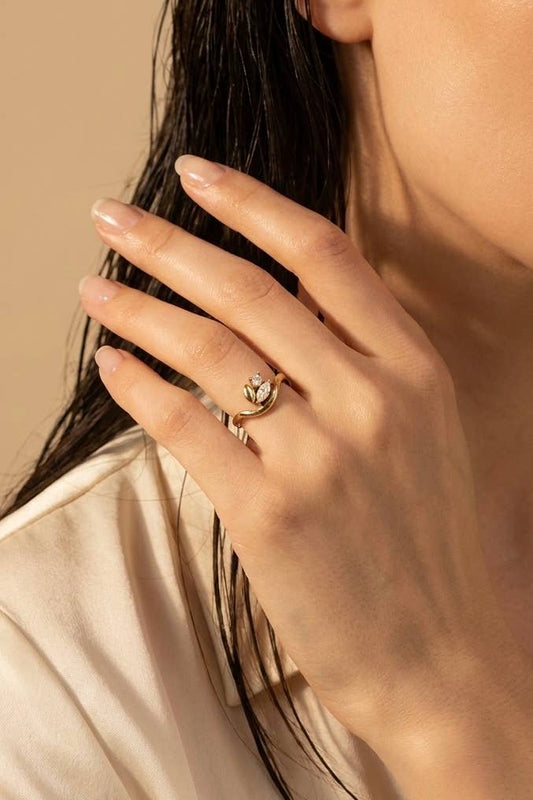 Bague en acier inoxydable 424RX369